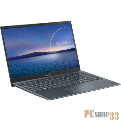 Ноутбук Asus Zenbook UX325EA-KG230T Core i5 1135G7/8Gb/SSD512Gb/Intel Iris graphics/13.3/IPS/FHD (1920x1080)/Windows 10/grey/WiFi/BT/Cam/Bag
