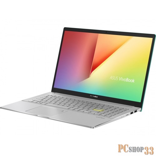 Ноутбук ASUS S533EQ-BN142T Q1 15.6 FHD 300-nits/i7-1165G7/16GB/512GB SSD/MX350 2Gb/W10/Gaia Green Ноутбук ASUS S533EQ-BN142T Q1 15.6 FHD 300-nits