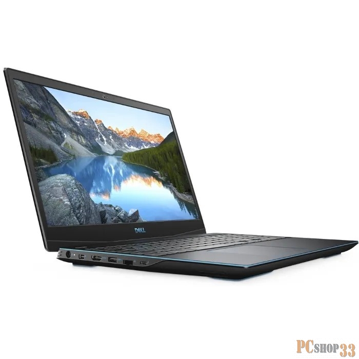 Ноутбук Dell G3 3500 Core i5 10300H/8Gb/SSD256Gb/NVIDIA GeForce GTX 1650 4Gb/15.6 WVA/FHD (1920x1080)/Windows 10/black/WiFi/BT/Cam