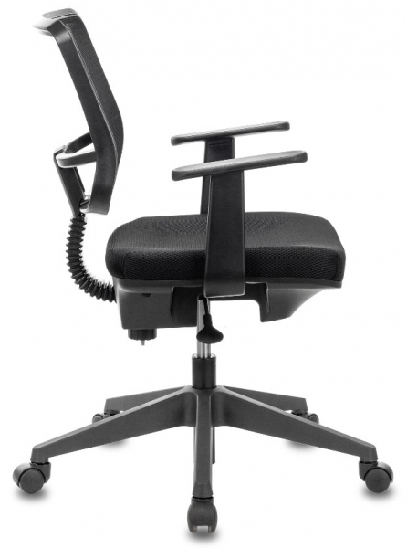 Кресло Бюрократ CH-535 черный TW-01 TW-11 сетка/ткань крестовина пластик