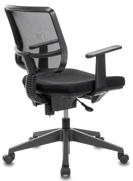 Кресло Бюрократ CH-535 черный TW-01 TW-11 сетка/ткань крестовина пластик