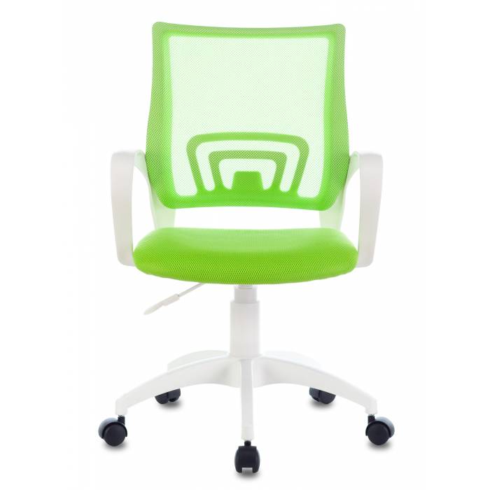 Кресло Бюрократ CH-W695NLT салатовый TW-03A TW-18 крестовина пластик пластик белый