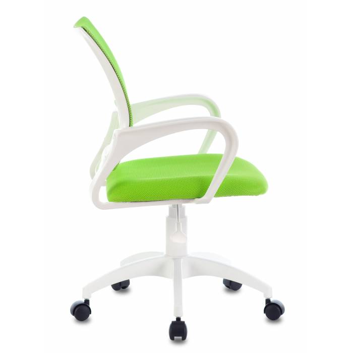 Кресло Бюрократ CH-W695NLT салатовый TW-03A TW-18 крестовина пластик пластик белый