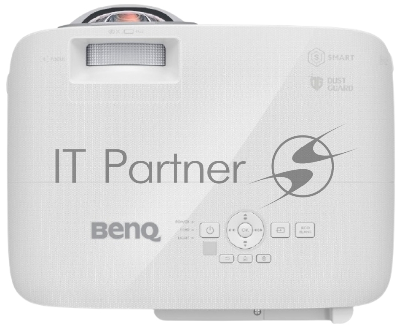 Проектор BenQ EW800ST WXGA 3300AL, SMART, TR 0.49ST, HDMIx1, VGA, USBx2, Lan Control, X-Sign Broadcast , iOS/Windows/Android wireless projection, 5G WiFi/BT, (USB dongle WDR02U included)