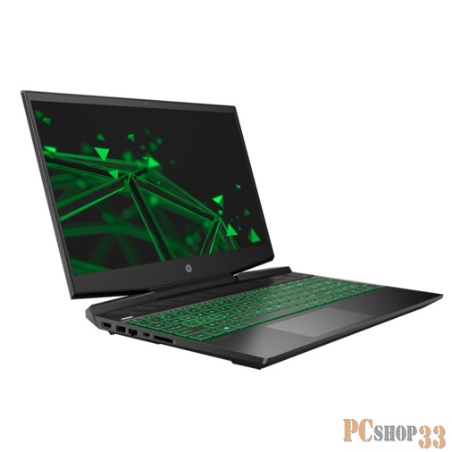 Ноутбук HP Pavilion Gaming 15-dk1104ur 15.6 FHD, Intel Core i5-10300H, 16Gb, 512Gb SSD, no ODD, NVidia GTX1650Ti 4Gb, F