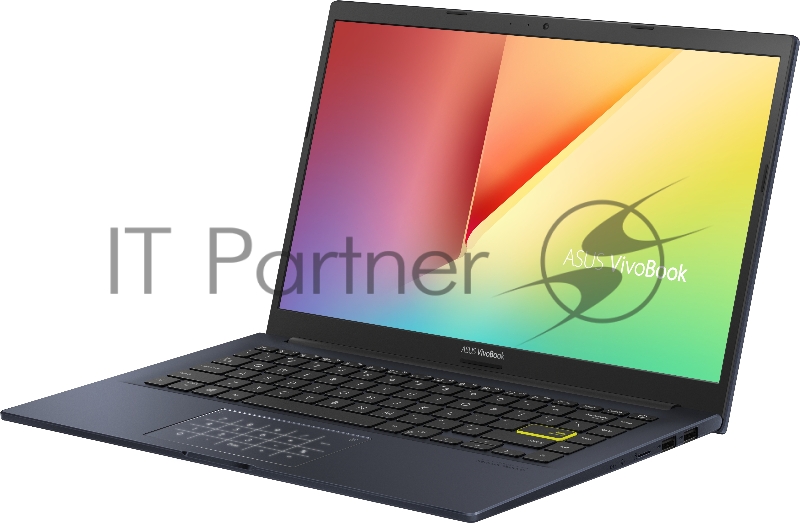 Ноутбук ASUS X413JA-EB316T +mouse 14(1920x1080 (матовый) IPS)/Intel Core i5 1035G1(1Ghz)/8192Mb/256SSDGb/n UHD Graphics/Cam/BT/WiFi/war 1y/1.4kg/Bespoke Black/W10 + Support NumberPad /