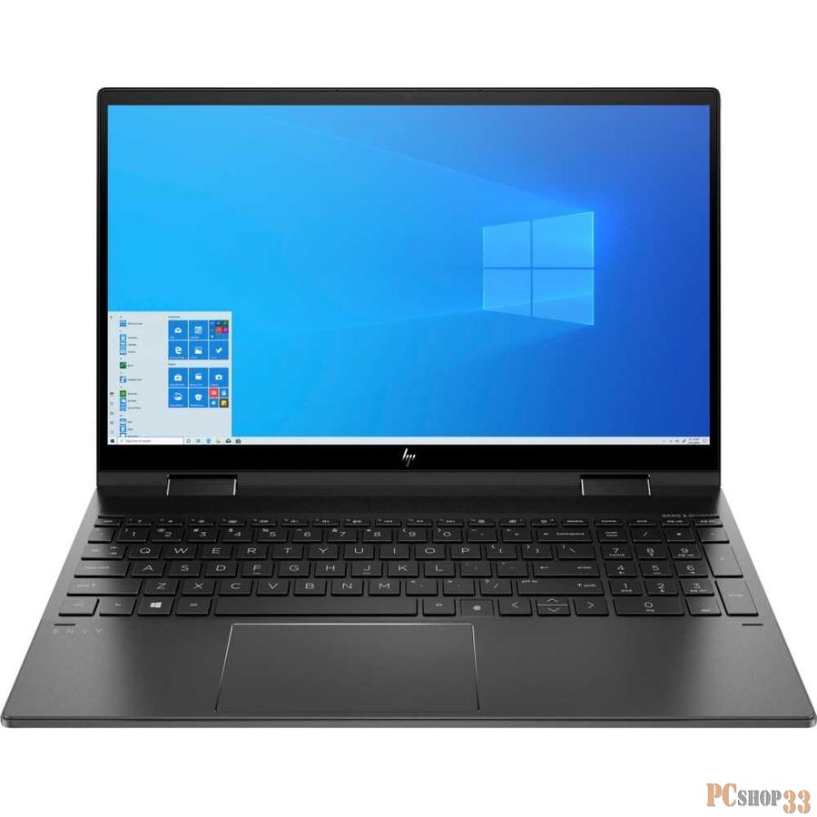 Ноутбук HP Envy x360 15-ee0017ur Ryzen 5 4500U/16Gb/SSD256Gb/AMD Radeon/15.6/IPS/Touch/FHD (1920x1080)/Windows 10/black/WiFi/BT/Cam