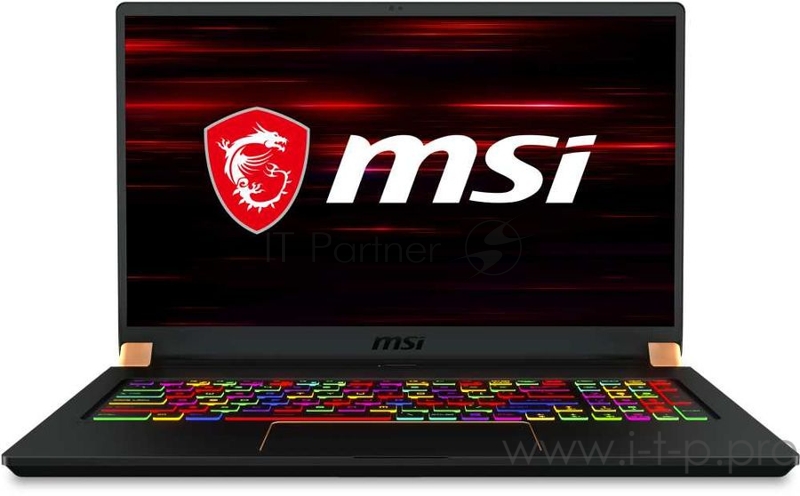 Ноутбук MSI GS75 Stealth 10SE-1021XRU Core i7 10750H/16Gb/SSD512Gb/NVIDIA GeForce RTX 2060 6Gb/17.3/IPS/FHD (1920x1080)/Free DOS/black/WiFi/BT/Cam