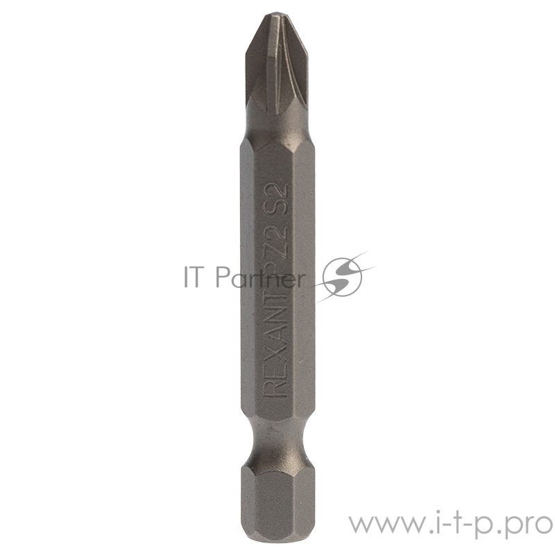 Бита PZ2 x 50 мм для шуруповерта сталь S2 5 шт. (лента) REXANT