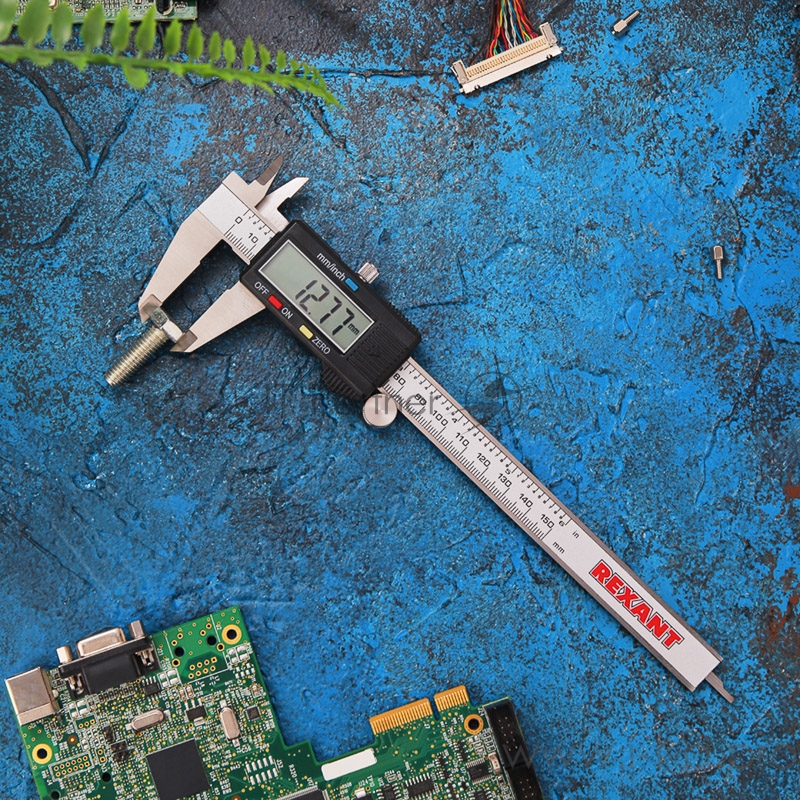 Электронный штангенциркуль 150 мм REXANT