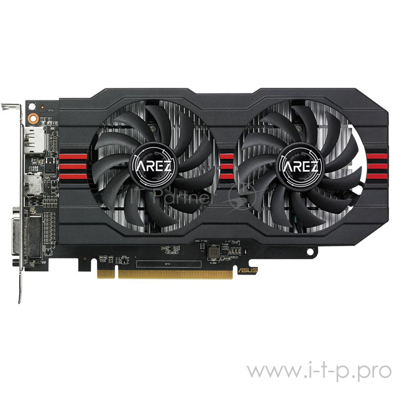 Видеокарта ASUS Radeon RX 560 2ГБ AREZ-RX560-O2G-EVO (Radeon RX 560, DDR5, DVI, HDMI, DP) (PCI-E)
