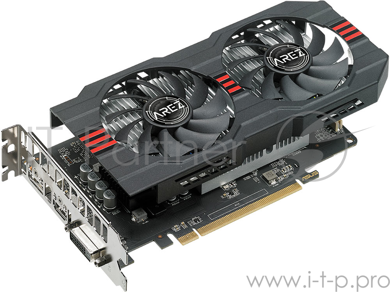 Видеокарта ASUS Radeon RX 560 2ГБ AREZ-RX560-O2G-EVO (Radeon RX 560, DDR5, DVI, HDMI, DP) (PCI-E)
