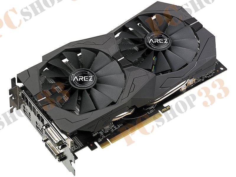 Видеокарта ASUS Radeon RX 570 4ГБ AREZ-STRIX-RX570-O4G-GAMING (Radeon RX 570, DDR5, 2xDVI, HDMI, DP) (PCI-E)