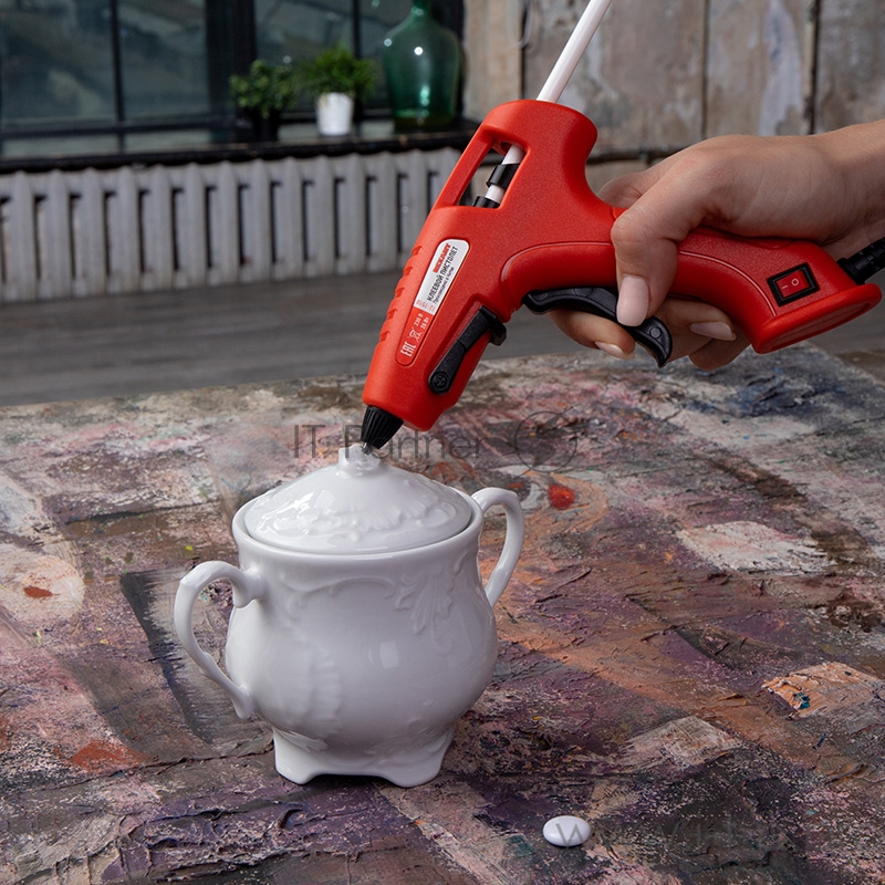 Пистолет клеевой REXANT, 20 Вт, Ø7 мм, «ЭКСПЕРТ», блистер