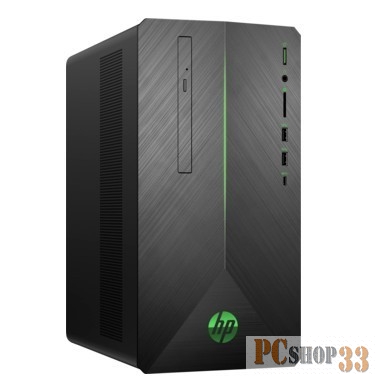 Компьютер HP Pavilion Gaming 690-0009ur 4JY82EA (Ryzen 7 2700-3.20ГГц, 16ГБ, 256ГБ+1ТБ, RX580, DVDRW, LAN, WiFI, BT, FreeDOS) + клавиатура + мышь