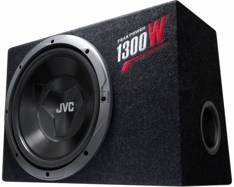 Корпусной сабвуфер JVC CS-BW120 (, размер 12 дюймов (30 см), Окрашенная холоднокатанная стальная рама, Сверхтермостойкая прокладка из ABS, Диафрагма из литого полипропилена, Кромка диффузора из пенорезины высокой плотности, Ферритовый магнит весом 60