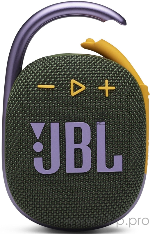 Портативная акустическая система JBL CLIP 4, зеленый
