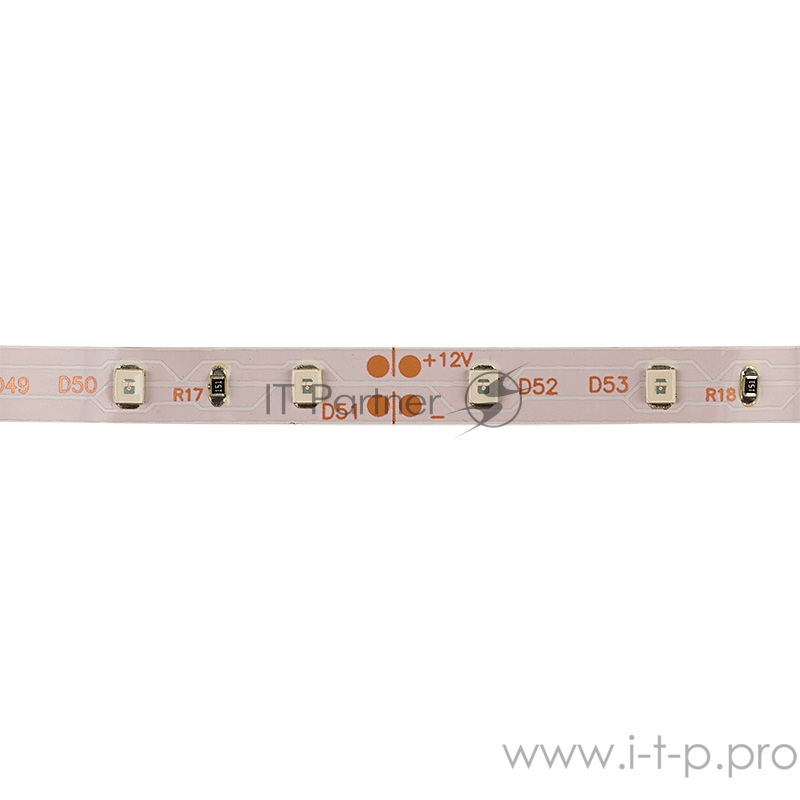 LED лента открытая, 8 мм, IP23, SMD 2835, 60 LED/m, 12 V, цвет свечения синий