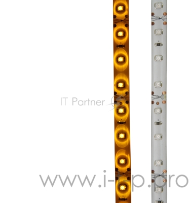 LED лента силикон, 8 мм, IP65, SMD 2835, 60 LED/m, 12 V, цвет свечения желтый