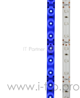 LED лента силикон, 8 мм, IP65, SMD 2835, 60 LED/m, 12 V, цвет свечения синий