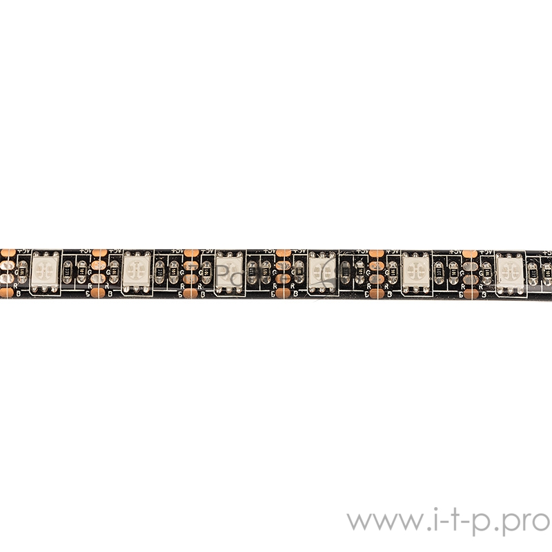 LED лента с USB коннектором 5 В, 10 мм, IP65, SMD 5050, 60 LED/m, цвет свечения RGB