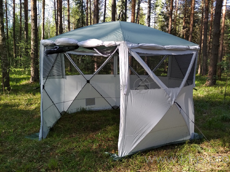 Тент CAMPACK-TENT A-2006W , 6 граней, автомат, с ветро-влагозащитными полотнами