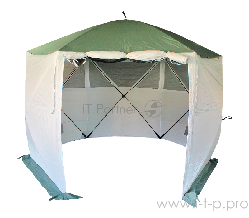 Тент CAMPACK-TENT A-2006W , 6 граней, автомат, с ветро-влагозащитными полотнами