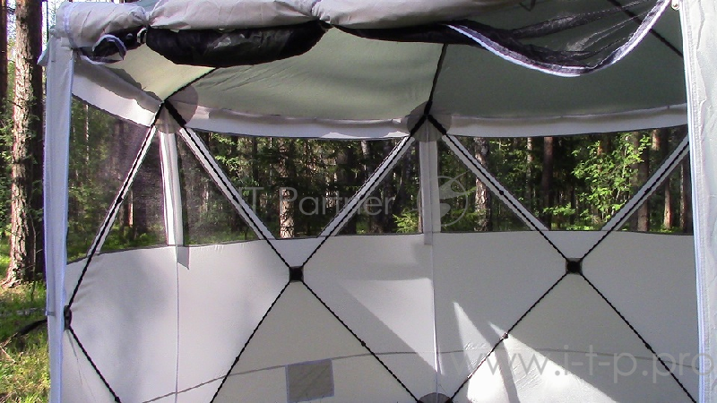 Тент CAMPACK-TENT A-2006W , 6 граней, автомат, с ветро-влагозащитными полотнами