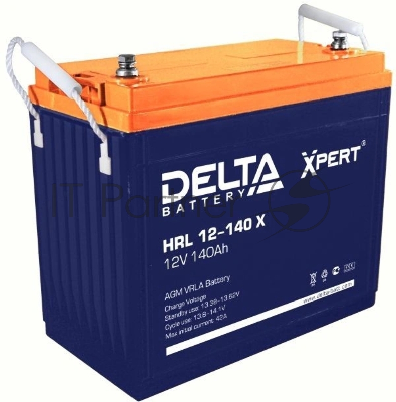 батареи Delta HRL 12-100 Х (100Ач, 12В) свинцово- кислотный аккумулятор