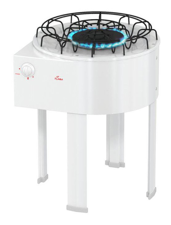 Газовая плита Flama DVG 4101 W белый