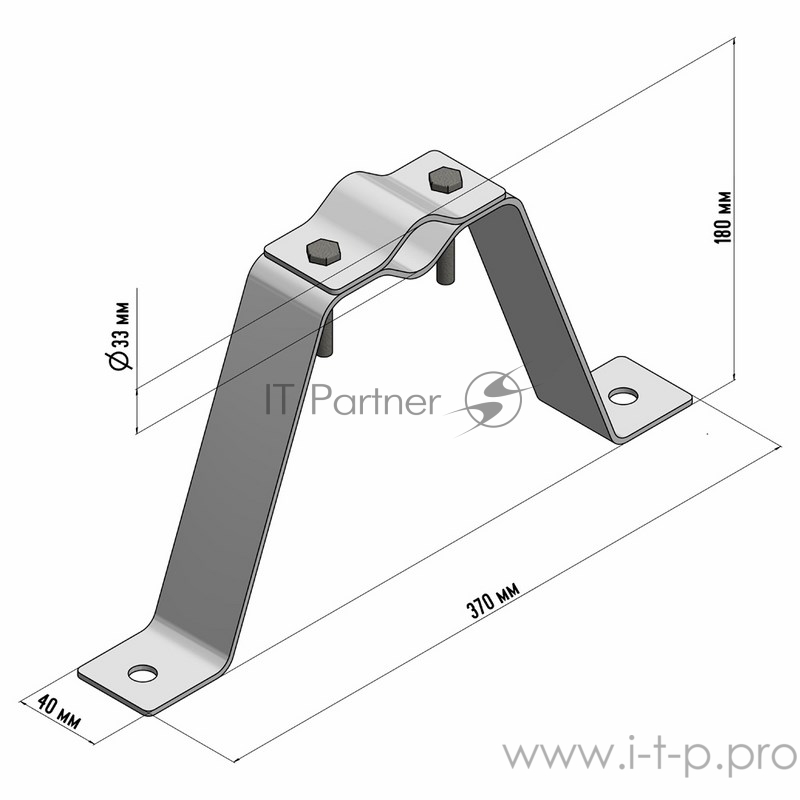 Кронштейн для мачты REXANT КРЫМ-1