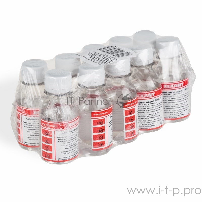 Силиконовое масло REXANT, ПМС-5, 100 мл, флакон, (Полиметилсилоксан)