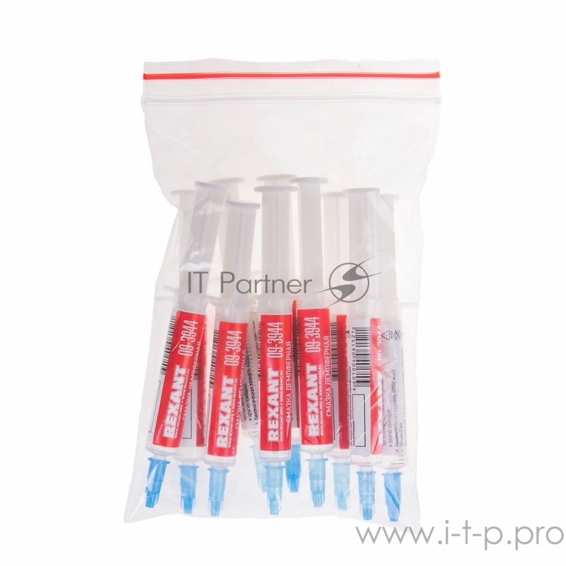 Смазка силиконовая REXANT, «Демпферная» ПМС-60000, 2 мл, шприц