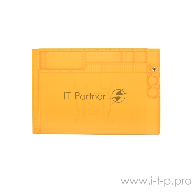 Коврик антистатический термостойкий 400х300х13 мм с отсеками под аксессуары