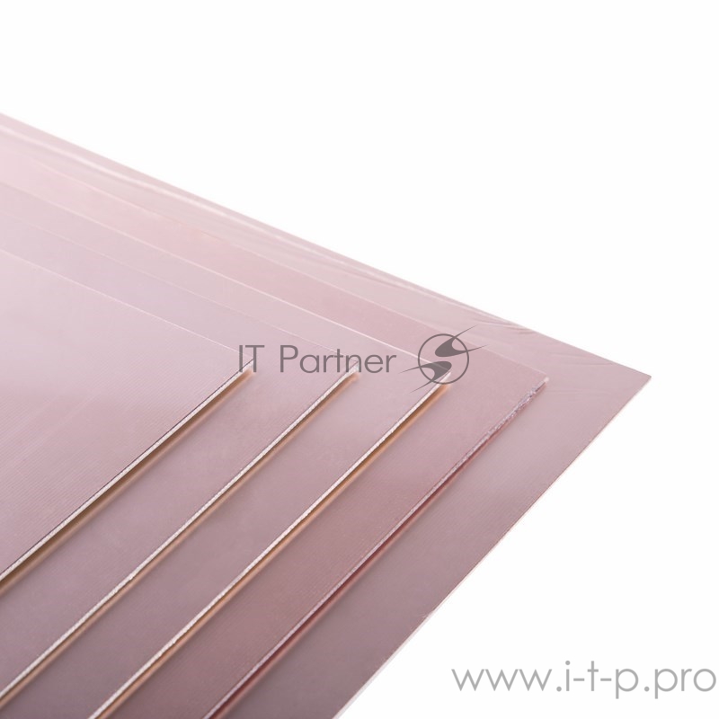 Стеклотекстолит 1-сторонний 200x300x1.5 мм 35/00 (35 мкм) REXANT