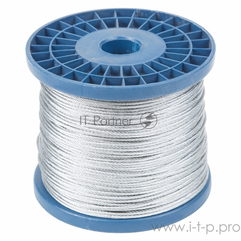 Трос стальной DIN 3055 (6x7) М2 (бобина 200 м)