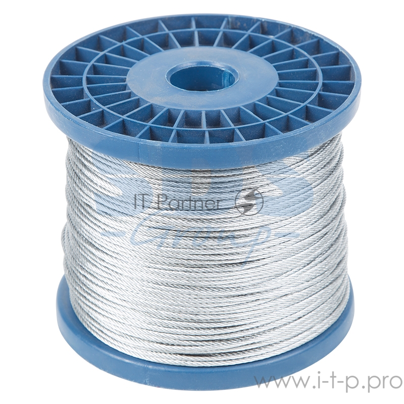 Трос стальной DIN 3055 (6x7) М3 (бобина 200 м)