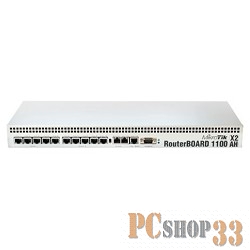 Сетевое оборудование MikroTik RB1100AHx2 Routerboard Маршрутизатор 13UTP 10/100/1000Mbps + RS-232, dual core