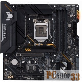 ASUS TUF GAMING B560M-PLUSS, LGA1200, B560, 4*DDR4, DP+HDMI, , SATA3 + RAID, Audio, Gb LAN, USB 3.2*6, USB 2.0*6, COM*1 header (w/o cable), mATX 90M
