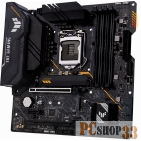 ASUS TUF GAMING B560M-PLUSS, LGA1200, B560, 4*DDR4, DP+HDMI, , SATA3 + RAID, Audio, Gb LAN, USB 3.2*6, USB 2.0*6, COM*1 header (w/o cable), mATX 90M