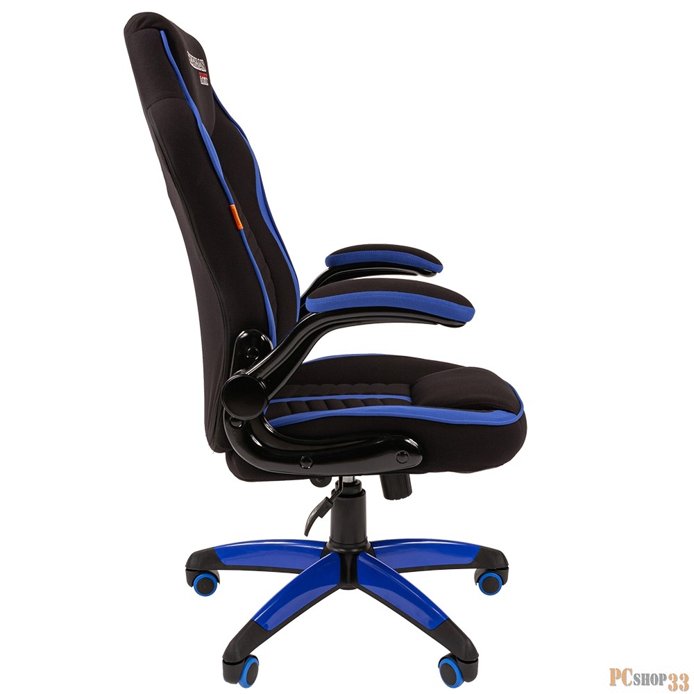 Офисное кресло Chairman game 19 Россия ткань черн./синий