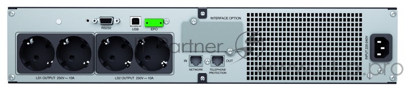 Источник бесперебойного питания Ippon Smart Winner II 1500 Euro 1350Вт 1500ВА черный