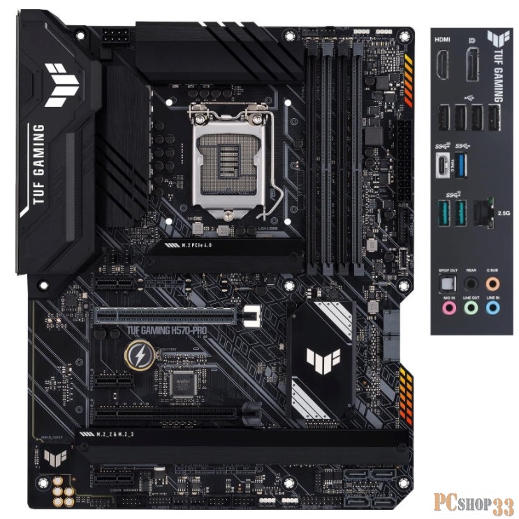 TUF GAMING H570-PRO /LGA1200,H570,USB3.2 GEN 2X2,MB, RTL {5}