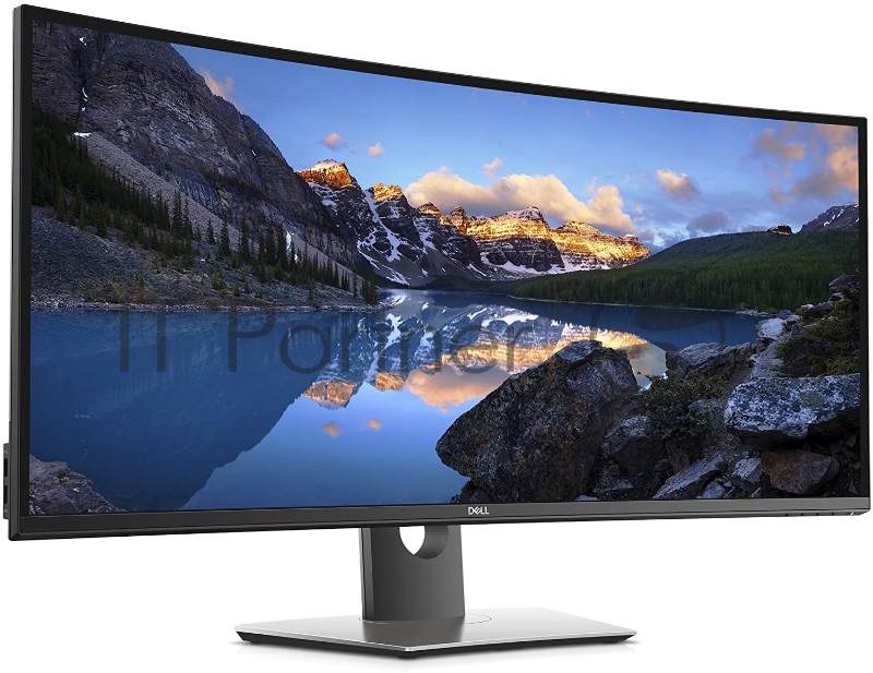 МОНИТОР 37.5 DELL U3821DW Black-Silver (IPS, изогнутый, 3840x1600, 5 ms, 178°/178°, 300 cd/m, 1000:1, +2xHDMI 2.0)