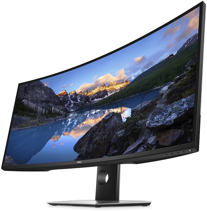МОНИТОР 37.5 DELL U3821DW Black-Silver (IPS, изогнутый, 3840x1600, 5 ms, 178°/178°, 300 cd/m, 1000:1, +2xHDMI 2.0)
