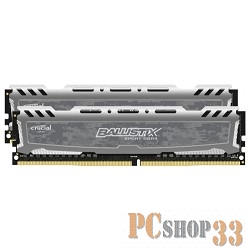 Модуль памяти Crucial DDR4 DIMM 8GB Kit 2x4Gb BLS2C4G4D240FSB {PC4-19200, 2400MHz, CL16}