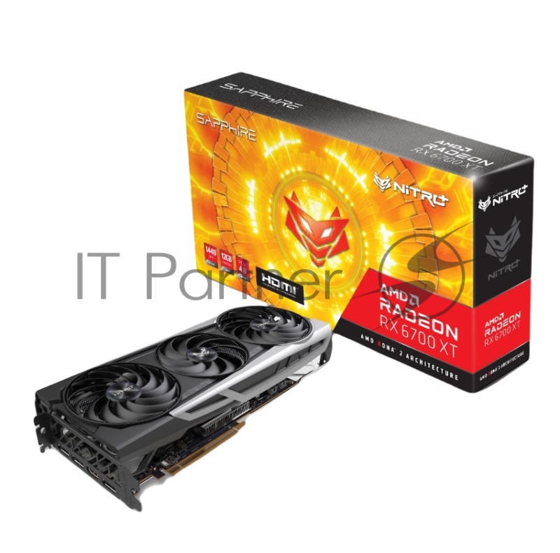 Видеокарты Sapphire RADEON RX 6700 XT GAMING OC NITRO+ 12GB GDDR6 HDMI / TRIPLE DP LITE (11306-01-20G), RTL