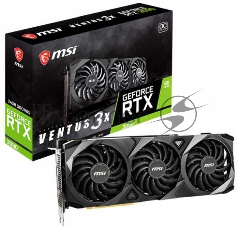 Видеокарта MSI RTX 3090 VENTUS 3X OC RU (ГАРАНТИЯ 6 МЕСЯЦЕВ!)