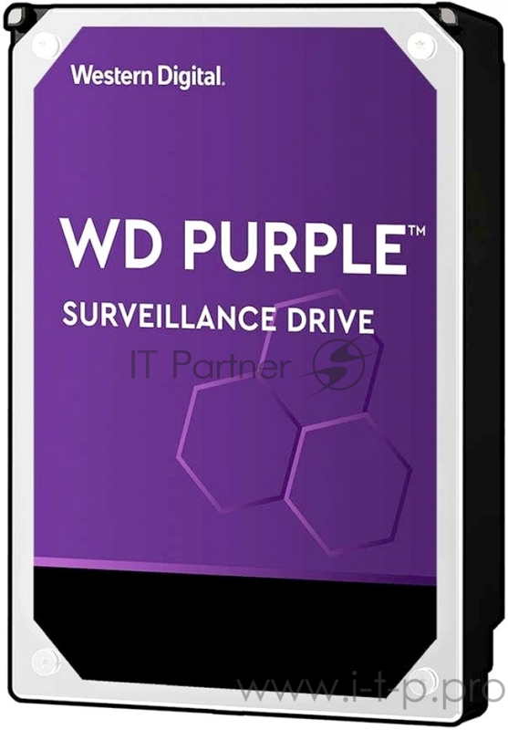 Жесткий диск WD Original SATA-III 8Tb WD84PURZ Purple (5640rpm) 128Mb 3.5