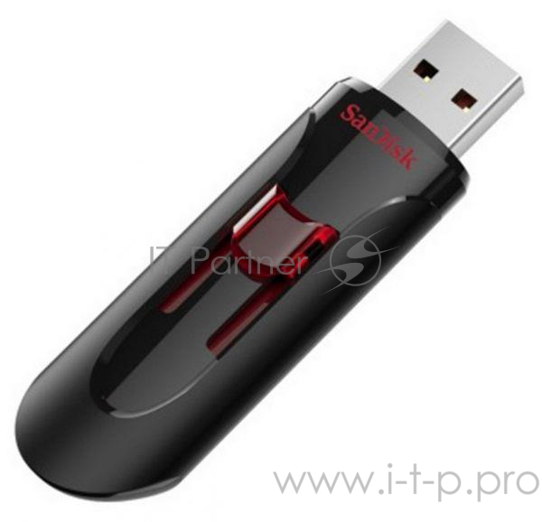 Накопитель USB flash 16ГБ SanDisk Cruzer Glide 3.0, черный (USB3.0)